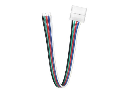 RGBW LED konektor 12mm sa kabelom