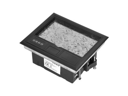 Podna kutija za module 4x45mm crna