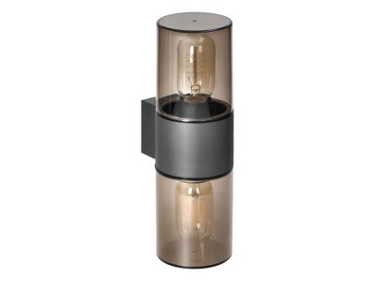 Vrtna svjetiljka, 2xE27, IP54, siva