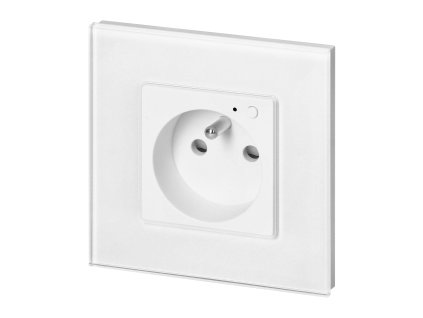 Pametna Wi-Fi zidna utičnica, bijela