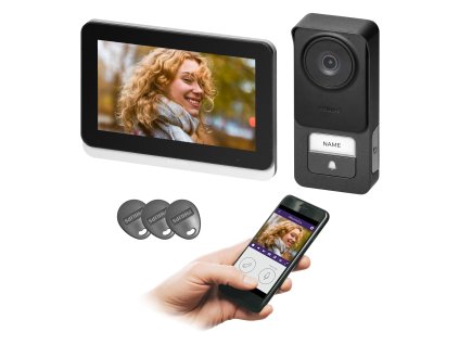 Video portafon 3K s Wi-Fi i zaslonom osjetljivim na dodir 7"