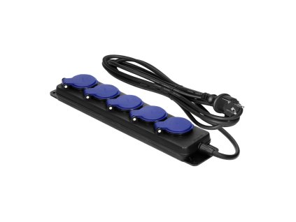 Otporni produžni kabel 5 utičnica 5m IP44