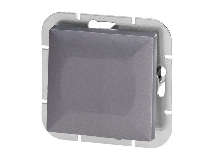 Ugrađeni trosmjerni prekidač Pearl, 10A, 250V, WP-5P, antracit