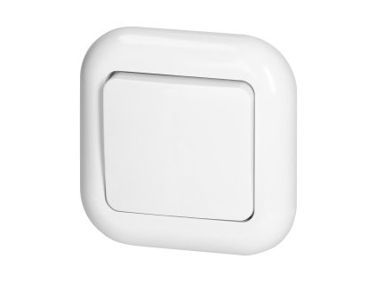 Ugradni trostruki prekidač, 10A, 250V, VENTILATOR, bijeli