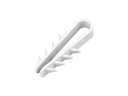 Brza spojka za kabel, okrugli kabel ? 8 mm, bijela, 20 kom.