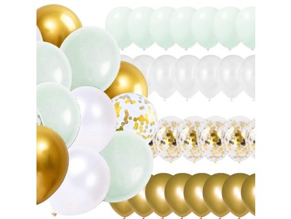 91109 ps0045 zestaw dekoracyjny balony 50 szt M0