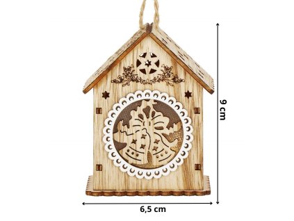 107756 ca1284 ozdoba swiateczna 6 x 9 cm M0