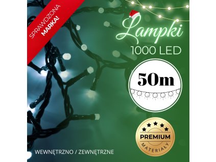 186050 cl4095 lampki choinkowe flash 1000 led M0
