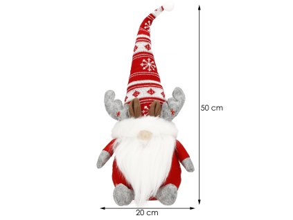 66382 ca1009 ozdoba swiateczna skrzat 50 cm M0