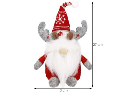 66390 ca1011 ozdoba swiateczna skrzat 27 cm M0