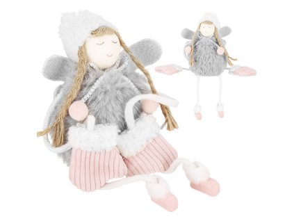 71361 ca1095 ozdoba swiateczna aniolek 23x10x35 cm M0