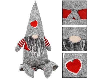 63795 ca0641 ozdoba swiateczna skrzat 23x14 cm M0