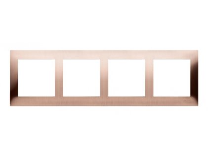 Četverostruki okvir Simon 54 premium u rustikalnoj bakrenoj boji metalni