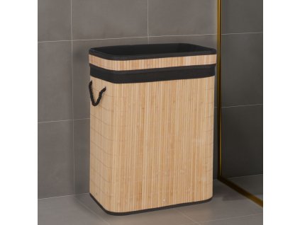 180645 ha0157 bambusowy kosz na pranie M0