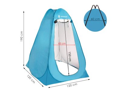 PT025 ŠATOR POP UP 120 x 120 x 190 cm