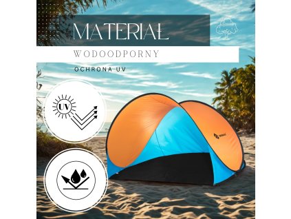 PT003 POP UP ŠATOR 200 x 120 CM SPRINGOS