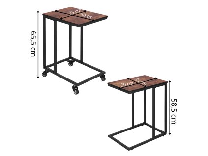 HF0025 KONFERENCIJSKI STOLIĆ 56,5 x 35 x 50 CM