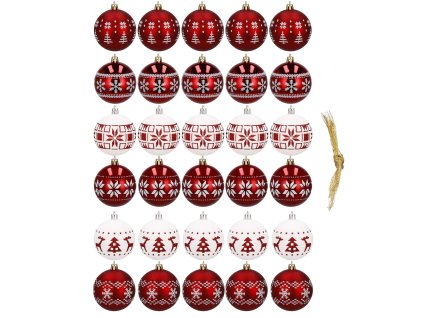 Božićne kuglice 30kom CA0150