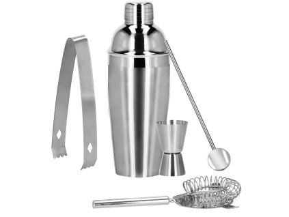 161529 ki0021 zestaw barmanski do drinkow shaker 750 ml 5 elem M0