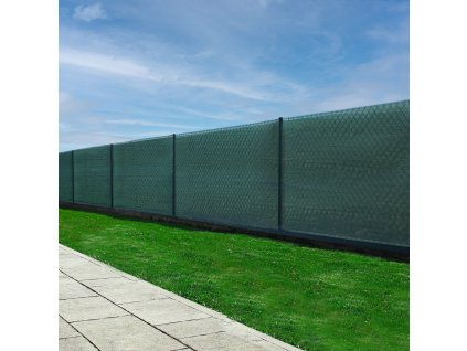 82846 sn0035 siatka cieniujaca zielona 185 gsm 17 x 25 m 100 opasek M0