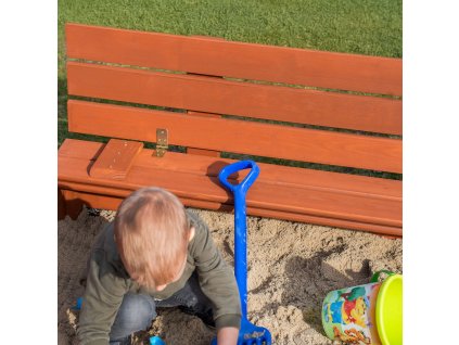 167415 sbp140set05 piaskownica drewniana premium 140 x 140 cm zestaw M0