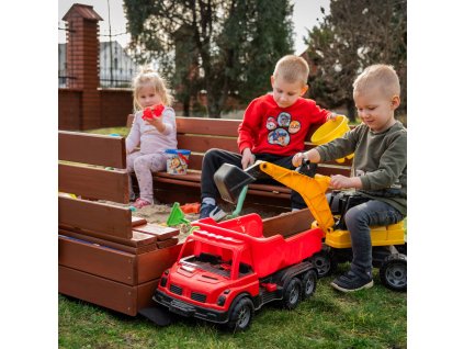 167430 sbp140set05 piaskownica drewniana premium 140 x 140 cm zestaw M0