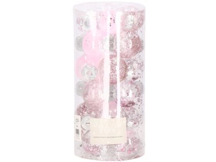 CA0885 BOŽIĆNI UKRASI 5 CM 24 KOM.