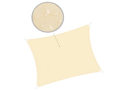 175050 sn0057 zagiel przeciwsloneczny 4 x 3 m bezowy M0