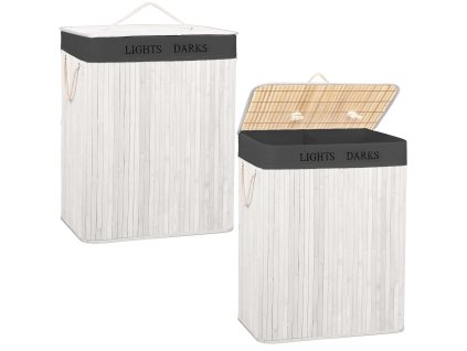 179238 ha7505 bambusowy kosz na pranie M0