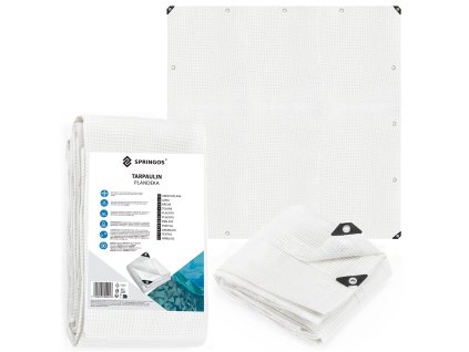 192605 ga2181 plandeka 4 x 4 m bialy transparentny M0