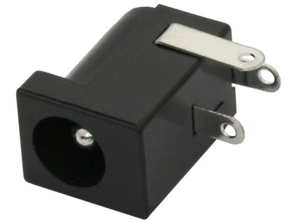 Plastična DC utičnica 2,5/5,5 mm set