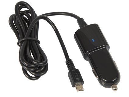 Brzi auto punjač microUSB 2,1A 12-24V