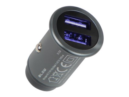 Auto punjač dvostruki USB port 4,8A