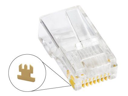 Set RJ45 konektora 8p8c, 10 kom