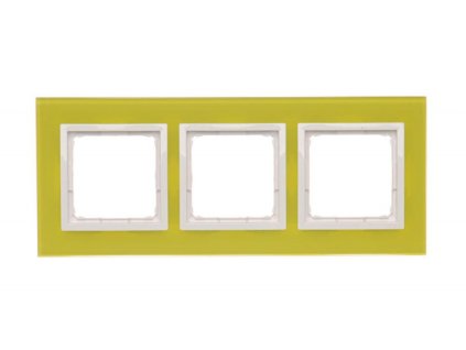 KONTAKT-SIMON Trostruki stakleni okvir Simon 54 nature Limeta sorbet