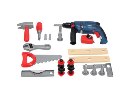Igračka set bušilica s priborom u torbi DEDRA M315.004