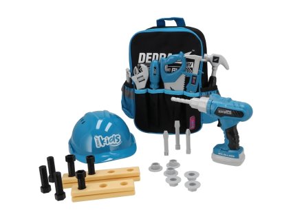 Set igračaka 28 kom s bušilicom, ruksakom i alatom DEDRA M315.006