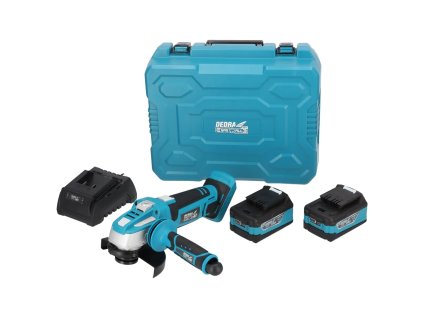 Set alata u kutiji DEDRA SAS+ALL DED7030A06, kutna brusilica, dvije baterije 4Ah, punjač