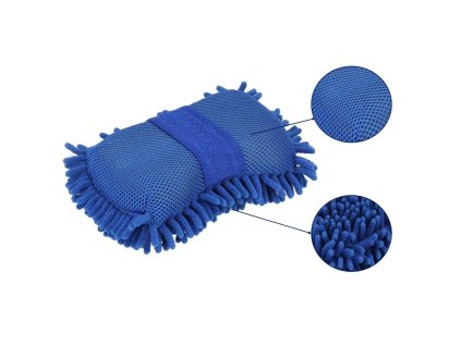 Mikrofiber spužva za pranje automobila, dvostrana, DEDRA 2001A50