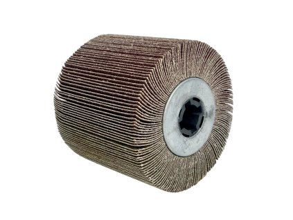 Četka s listićima za satiniranje 120x100mm, granulacija 120, DEDRA DED79336C