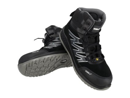 Sigurnosne čizmice, BHP obuća DEDRA BH9T6V-44 od zamša, br.: 44, kat. S1, kompozitna kapica