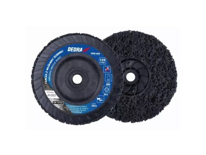 Disk od brusnog platna DEDRA F62-125 M14, bezalatni montaža