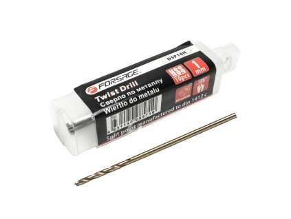 Set bušača za metal 10 kom 1 mm HSS+Co