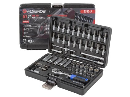 Set alata 51 kom. 1/4" (4-14mm)