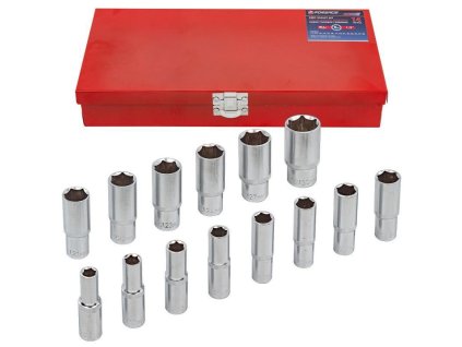 Set dubokih nasadnih ključeva 1/2" 14 kom.