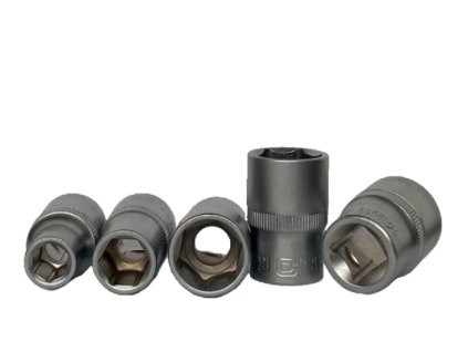 JCB Adapter 1/2" 17mm 6-kraki Cr-V