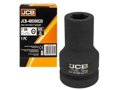 JCB DEEP IMPACT glava 1" 20mm 6-udana Cr-Mo NASTAVAK