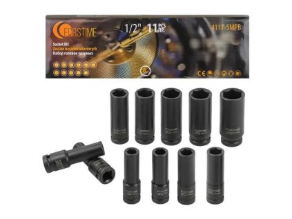 Set dubokih udarnih nastavaka 1/2"