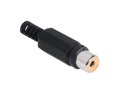 RCA konektor crni