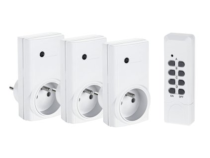 Utičnica na daljinsko upravljanje 3x